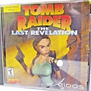 Tomb Raider The Last Revelation Special Limited Edition PC Game Windows Vintage